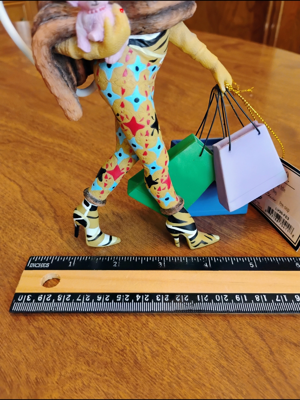 Margaret Le Van "Kitty-O" Handcrafted Ceramic Cat Figurine By Artisan Flair Inc - Picture 10 of 11